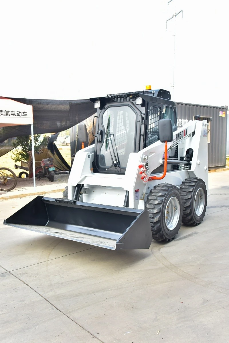 Mini Wheel Skid Steer Loader factory
